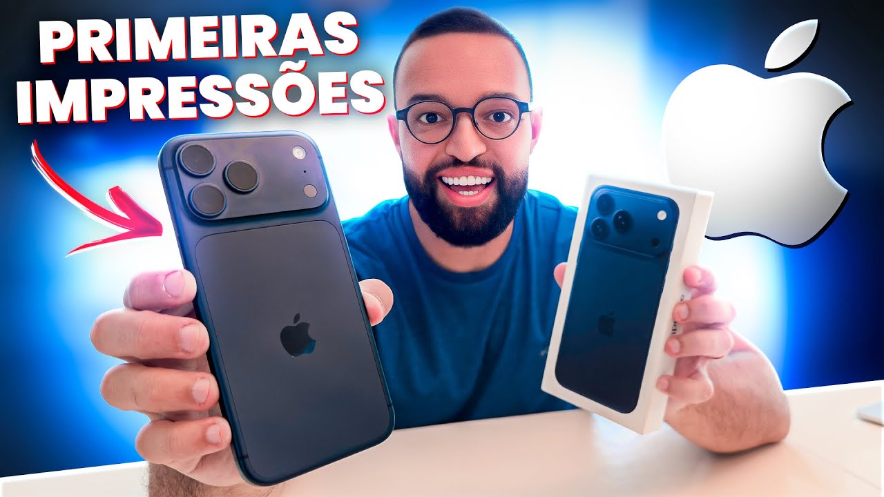 iPhone 17 Pro Max | UNBOXING e PRIMEIRAS IMPRESSÕES