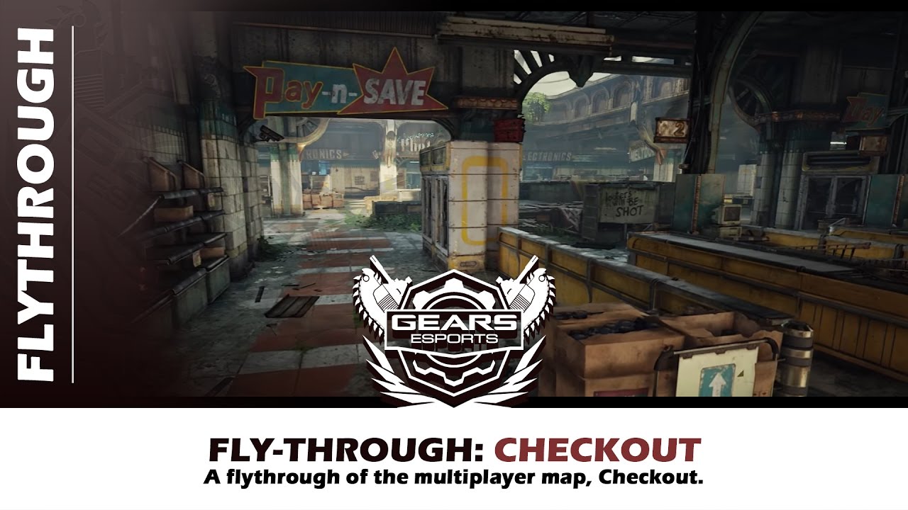 Checkout Fly-through | Gears Of War 4 Map