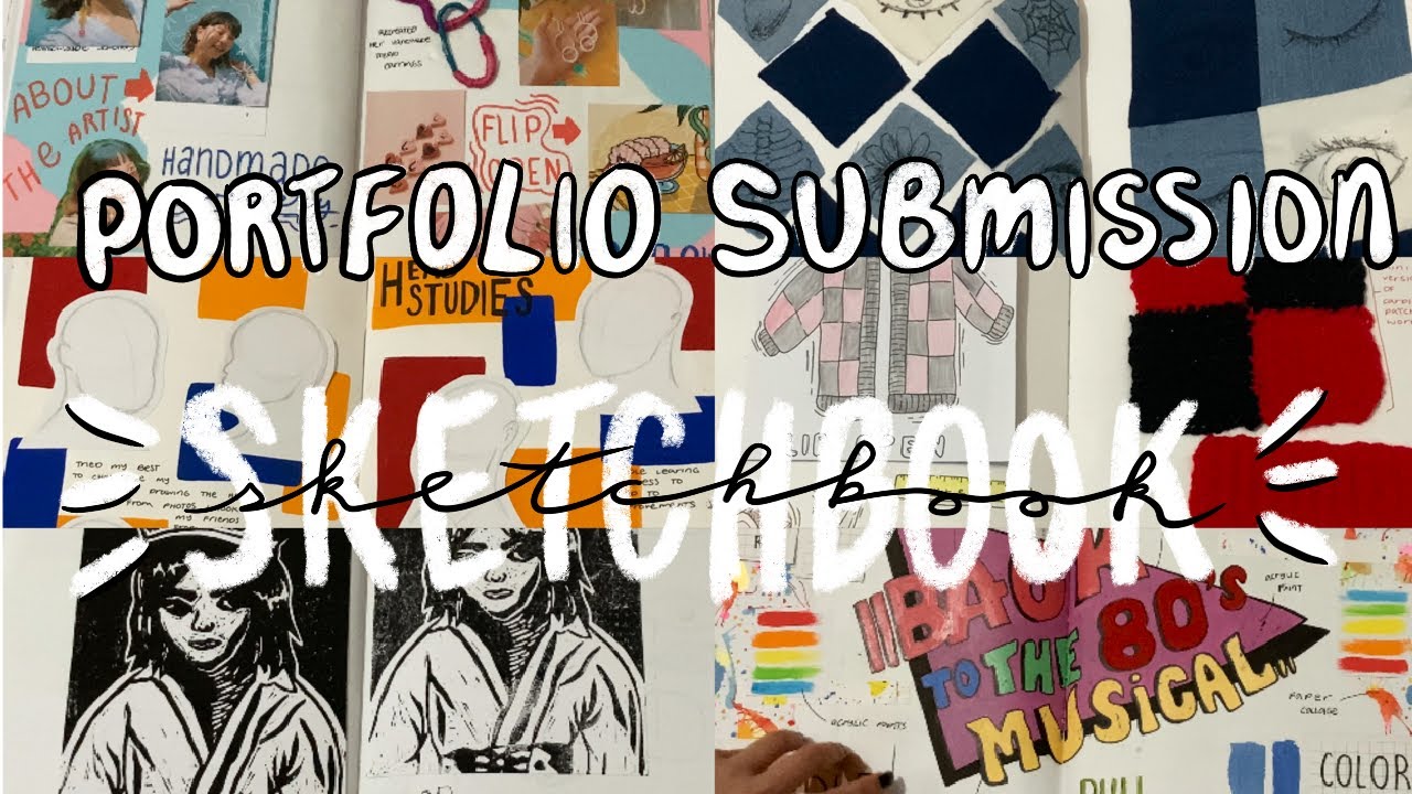 NCAD Portfolio Submission Sketchbook 2022