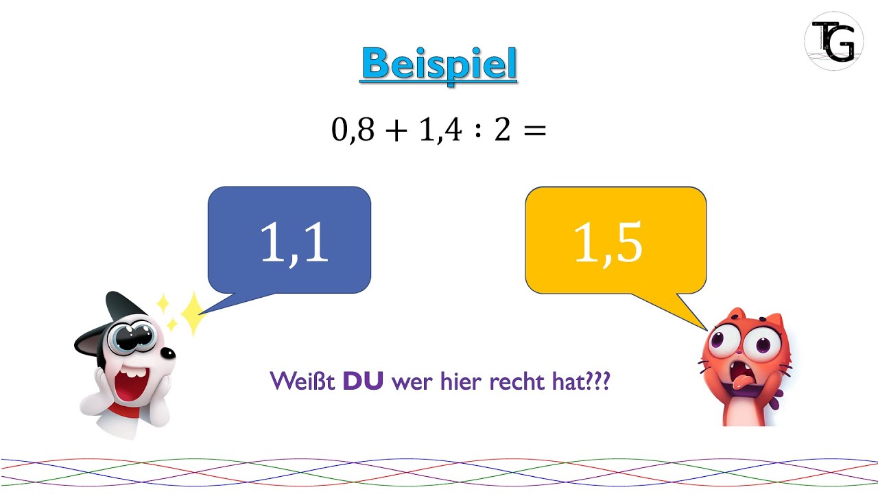 Verbindung der Grundrechenarten mit positiven Brüchen und Dezimalbrüchen