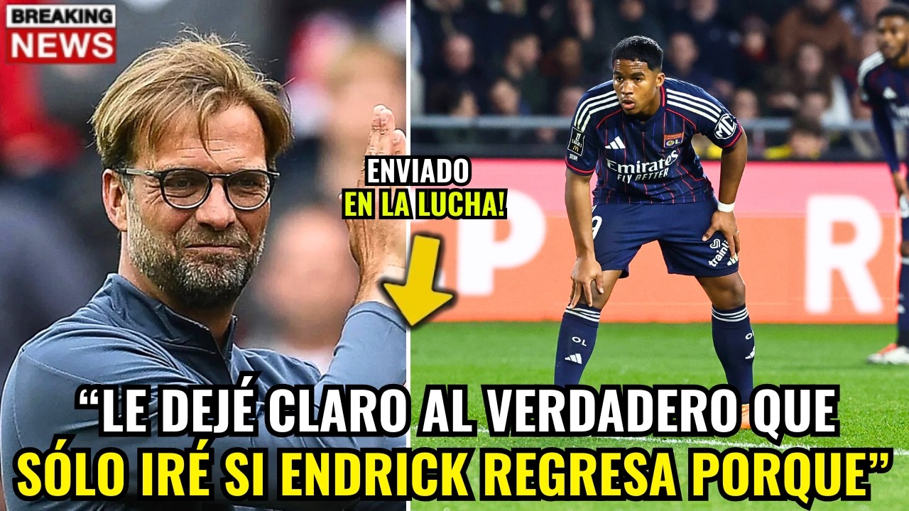 🚨¡GUAU! ¡MIRA LA CONTUNDENTE DECLARACIÓN DE KLOPP SOBRE SU PRESENTACIÓN AL REAL MADRID!