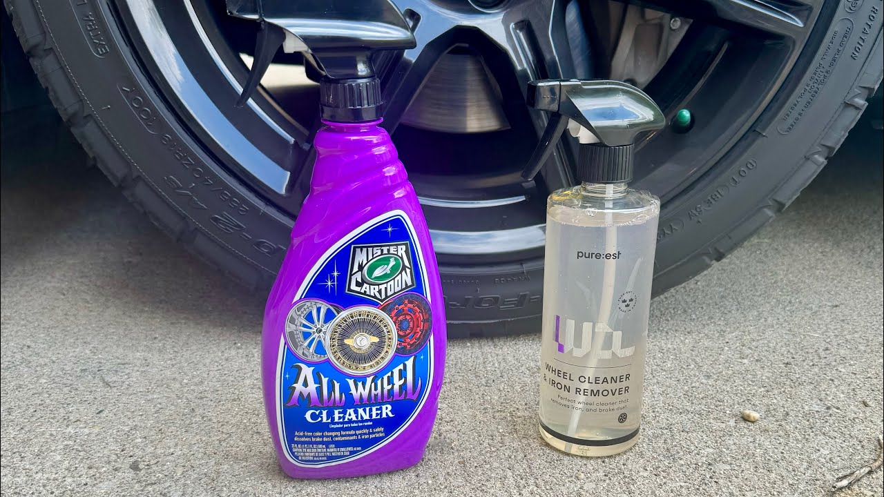 Wheel Cleaner test! Turtle Wax Mr Cartoon vs PURE:EST