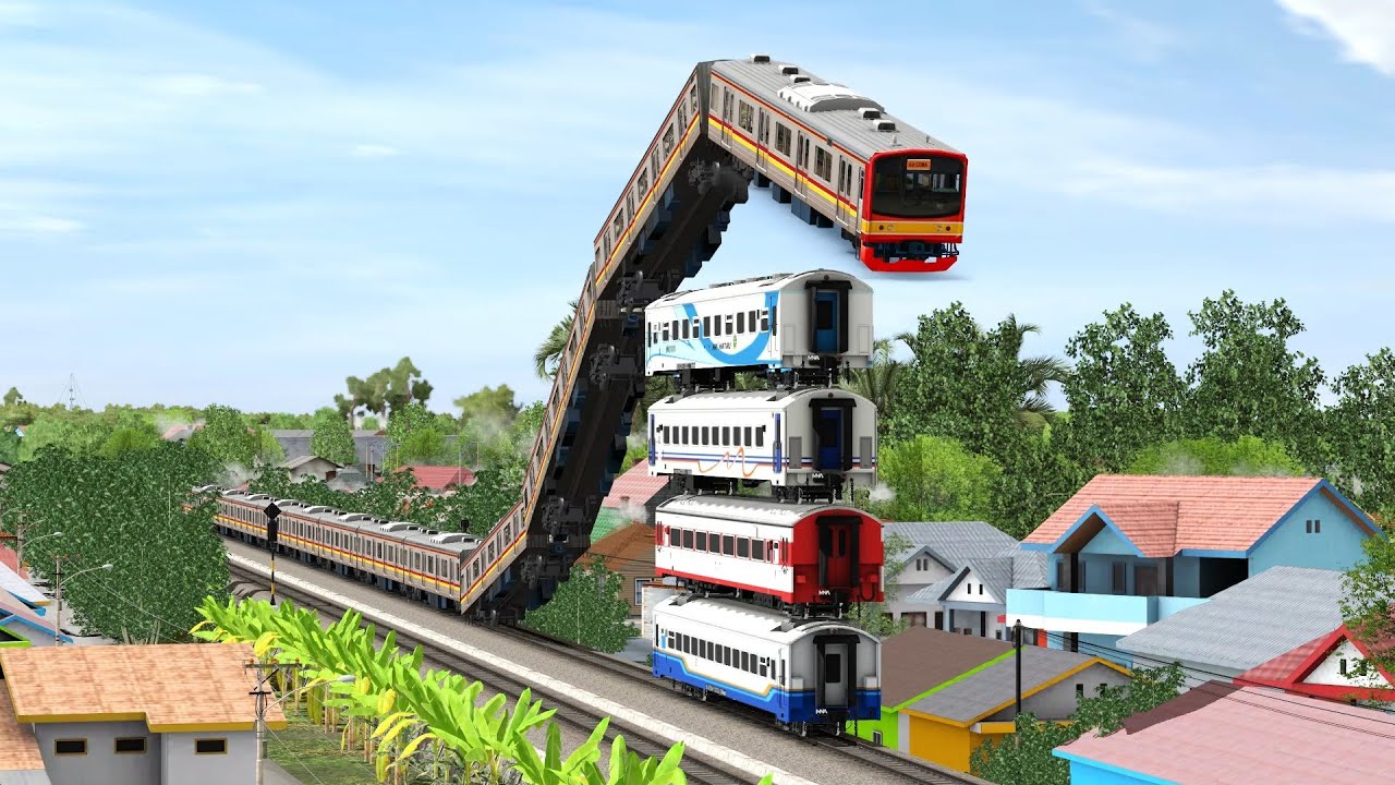Kereta Api Lompat Tinggi 2