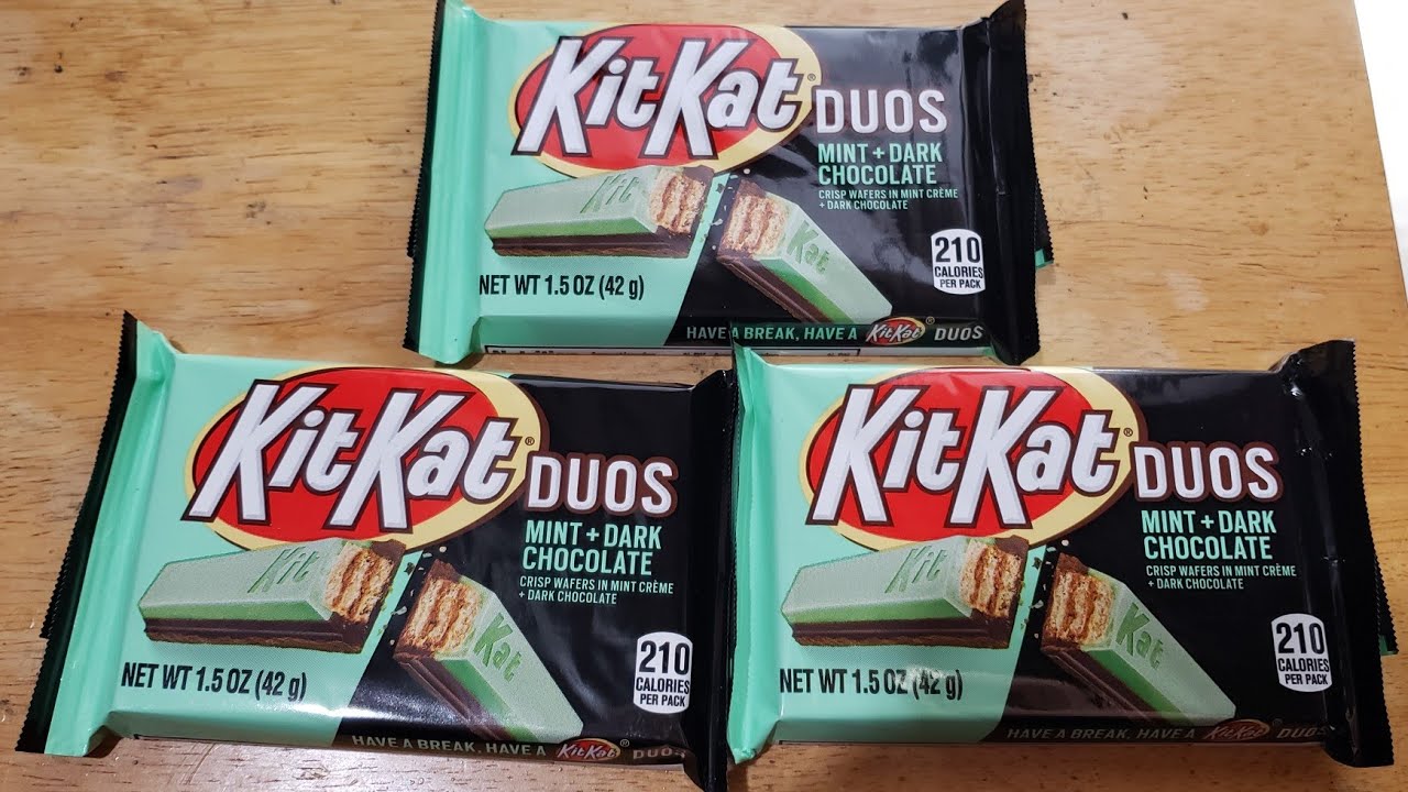 KitKat Duos Mint+Dark Chocolate review
