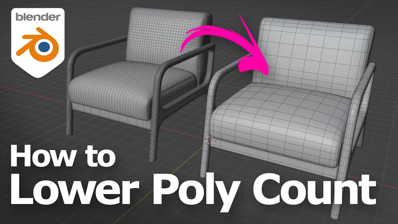 Blender how to lower poly count