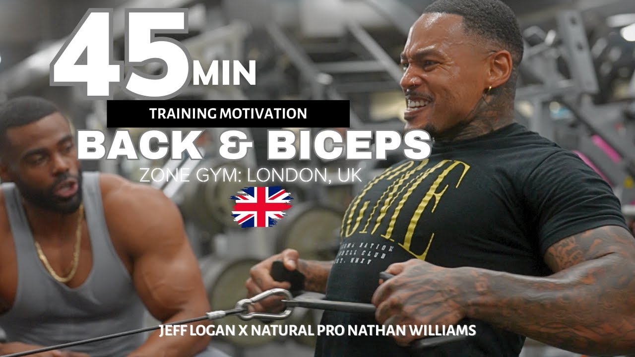 Hardcore Back Day in London! Jeff Logan & Natural Pro Nathan Williams feat. Marfo Lifts