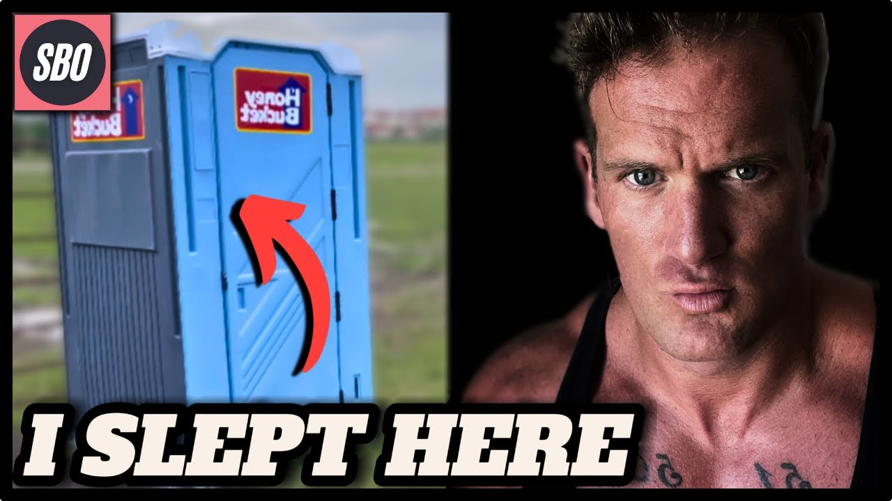 I SLEPT in a Porta Potty | Surviving Homelessness