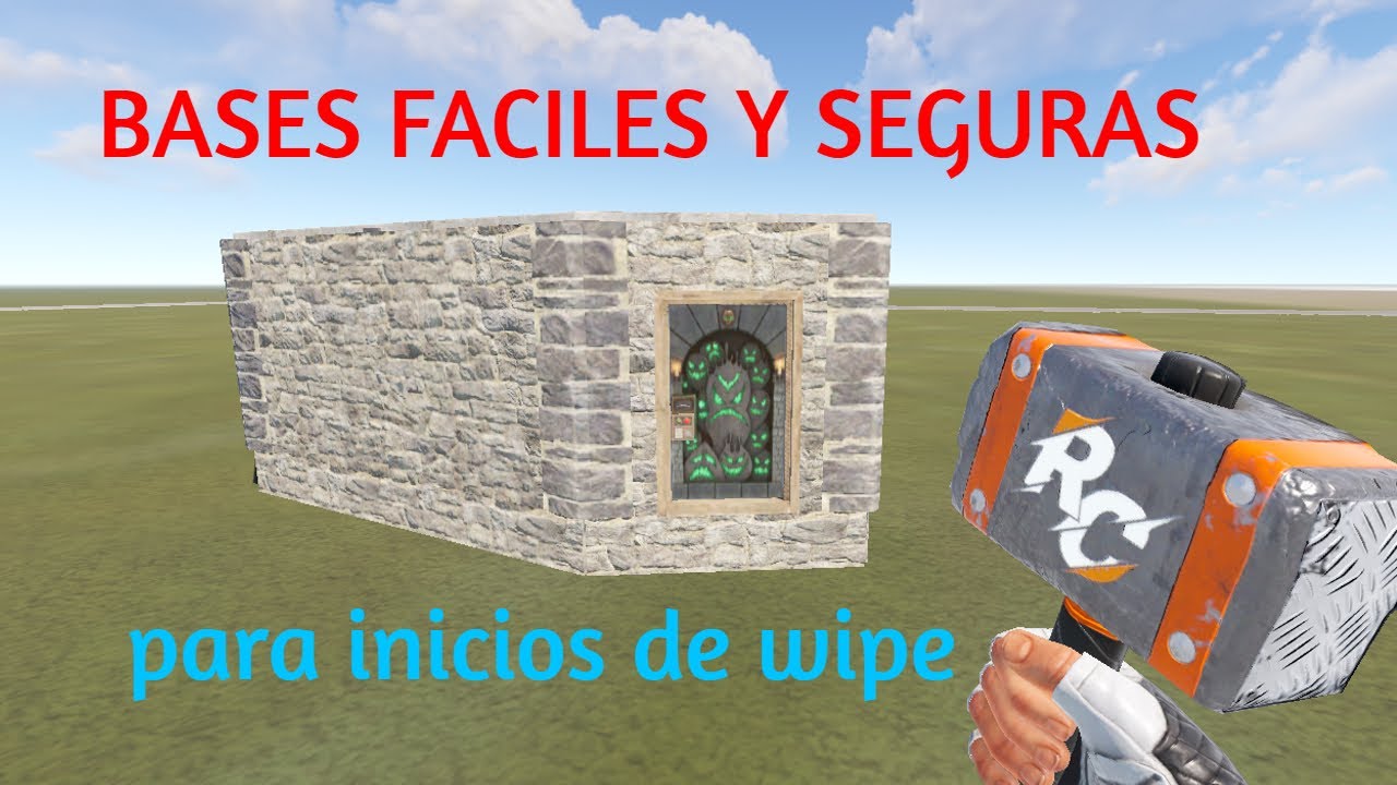 LAS MEJORES BASES para RUST ( FACILES DE HACER )2021 - 2022  | RUST | Gameplay Español |
