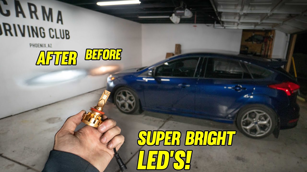 Ford Focus ST LED Lights (SUPER BRIGHT!)