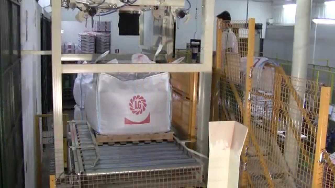 BIG BAG FILLING MACHINE - GROSS B/G WITH OVERLAP