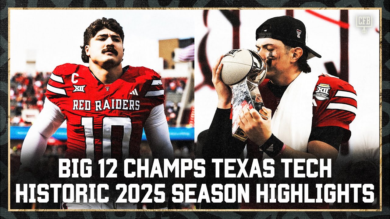 2025 Season Highlights: Texas Tech’s Top 10 Nationally Ranked Defense & Offense ⚔️