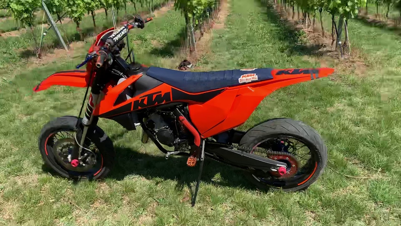 KTM SX 125 MOTARD SUOND CHECK FULL LIMITER