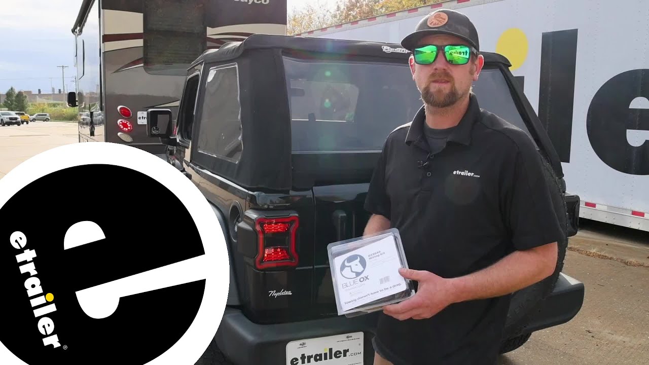 etrailer | Feature Review Blue Ox 4-Diode Universal Tail Light Wiring Kit for Towed Vehicles
