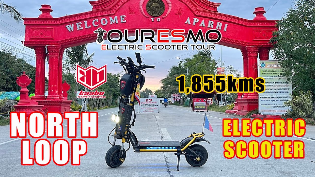 Philippine Loop on Stand up Electic Scooter - North