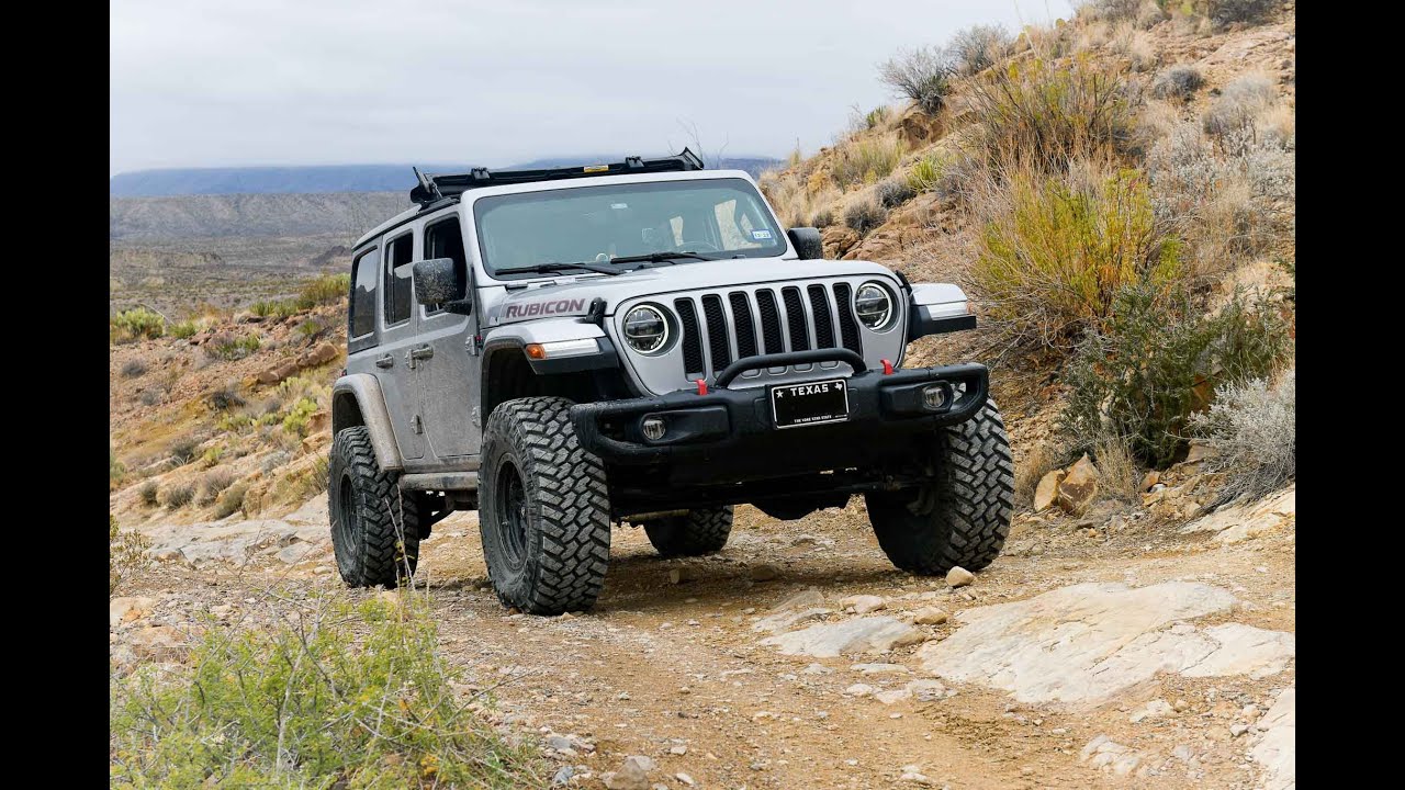 Black Gap Road - Big Bend Natl Park Jeep Ride  Dec 2021