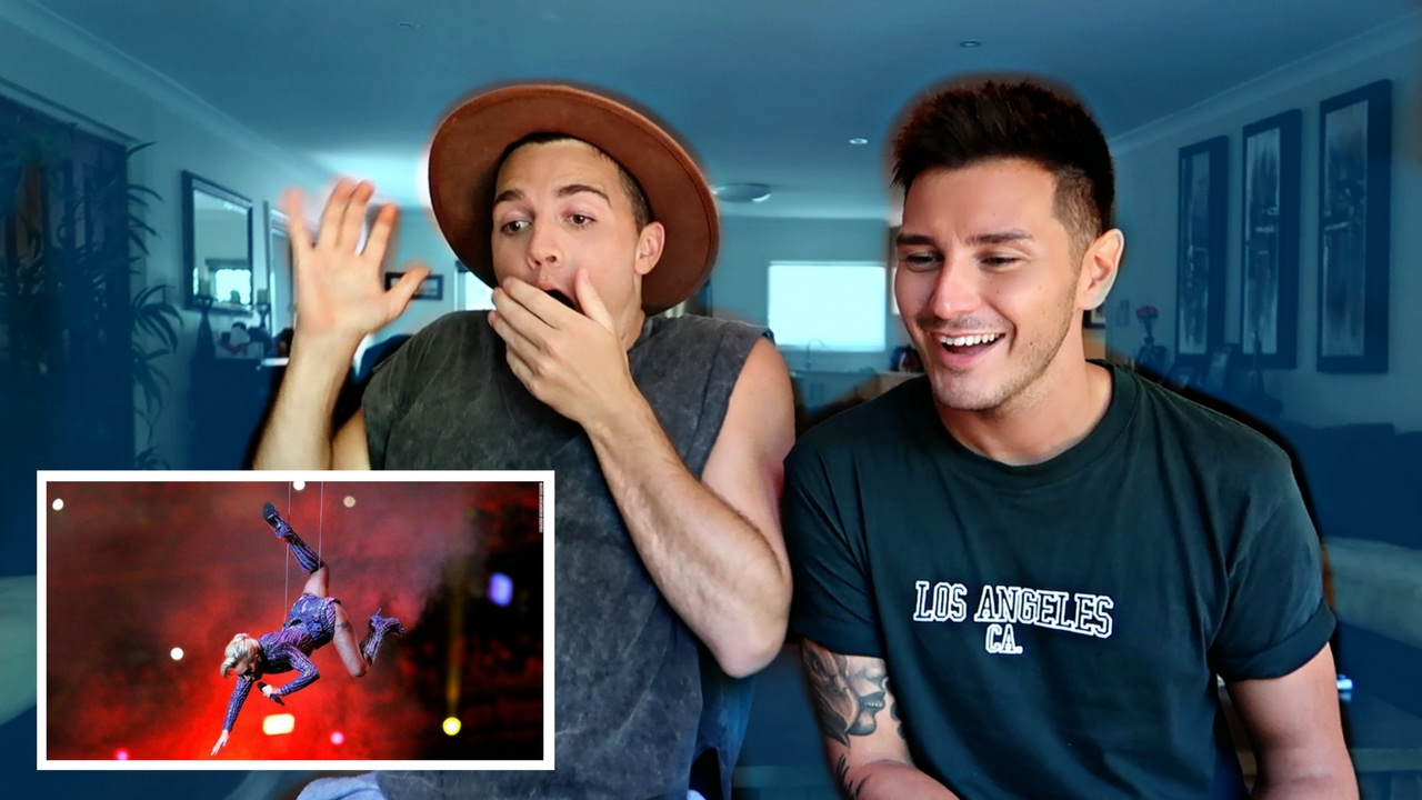 GAYS REACT TO LADY GAGA SUPER BOWL HALFTIME SHOW! (2017)