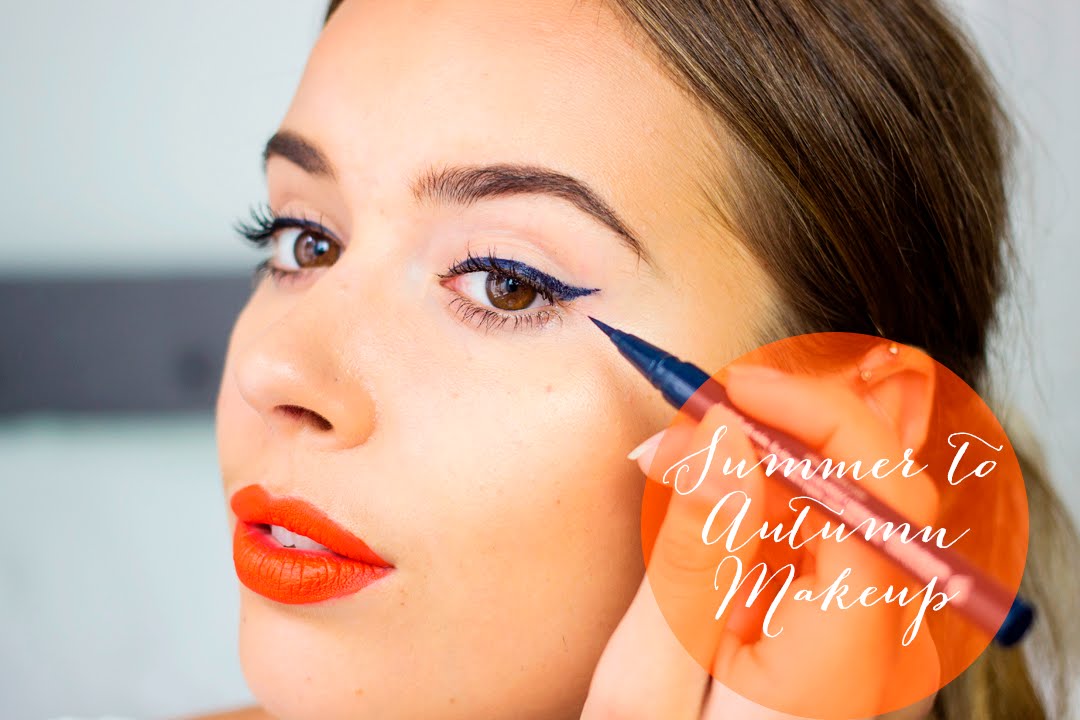 Bold Summer to Autumn Makeup | Hello October