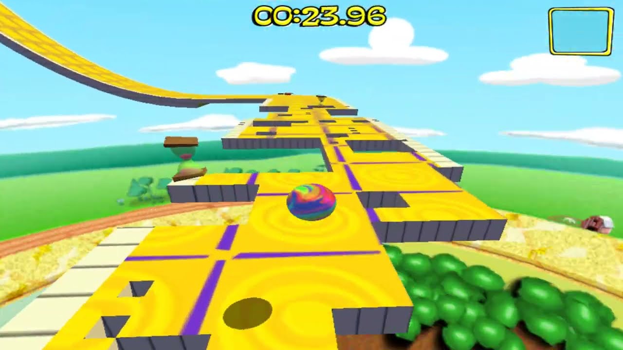 Playing the Demo Version of Marble Blast Gold