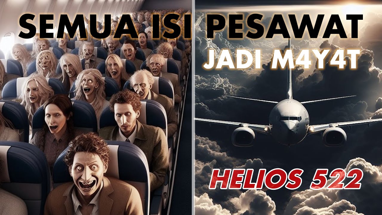 PESAWAT YANG MEMBAWA RATUSAN PENUMPANG TAK BERNYAWA | Penerbangan Helios 522