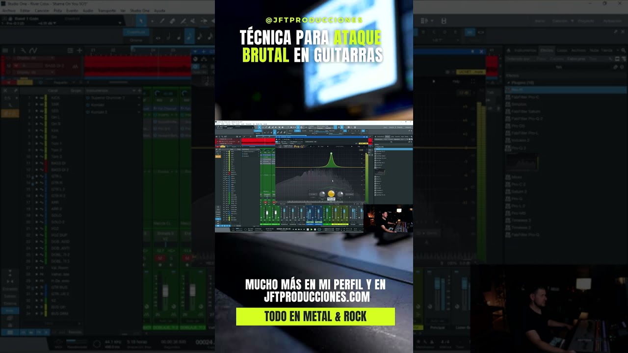 T&Eacute;CNICA para un ATAQUE BRUTAL en tus GUITARRAS METAL & ROCK