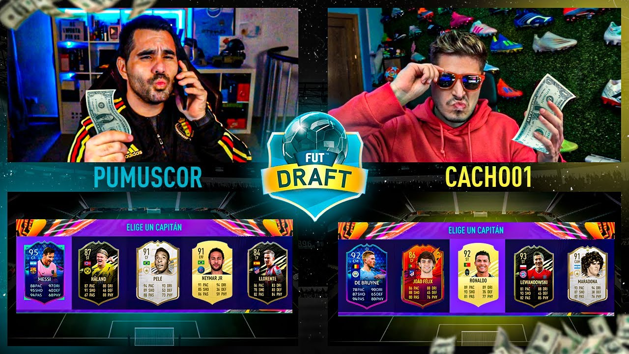 FUT DRAFT MILLONARIO VS CACHO CON DESCARTE DE ICONO !!!!