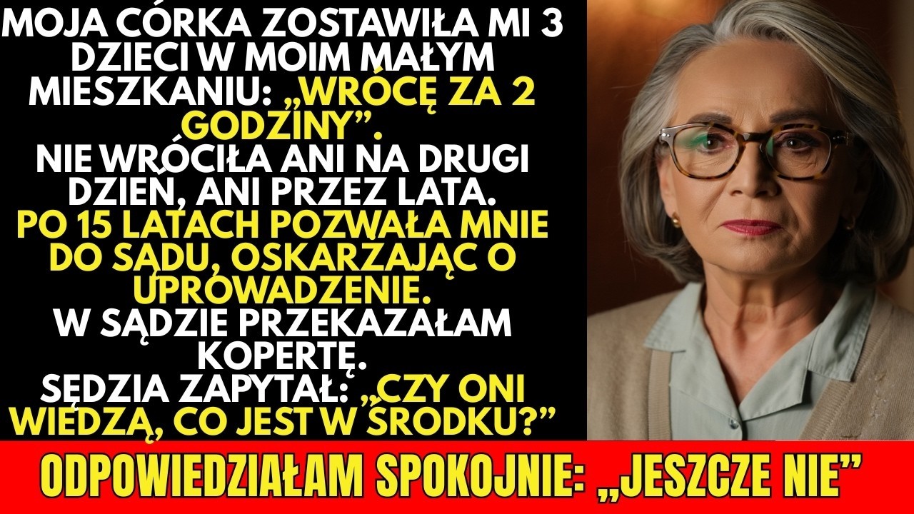 Córka zostawiła mi trzech synów i zniknęła — 15 lat później oskarżyła mnie o uprowadzenie dzieci