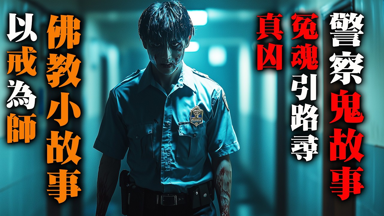【鬼故 香港粵語恐怖 】警察鬼故事｜鬼魂引路尋真凶｜靈體指示藏身處｜佛教小故事｜以戒為師｜真人真事｜廣東話｜聽鬼故事