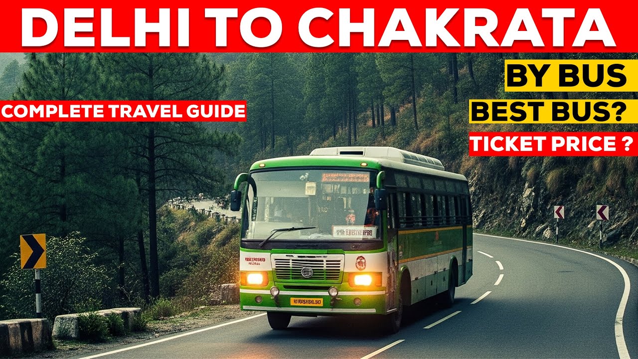Delhi to Chakrata by Bus | complete travel guide | how to reach Chakrata from Delhi by bus