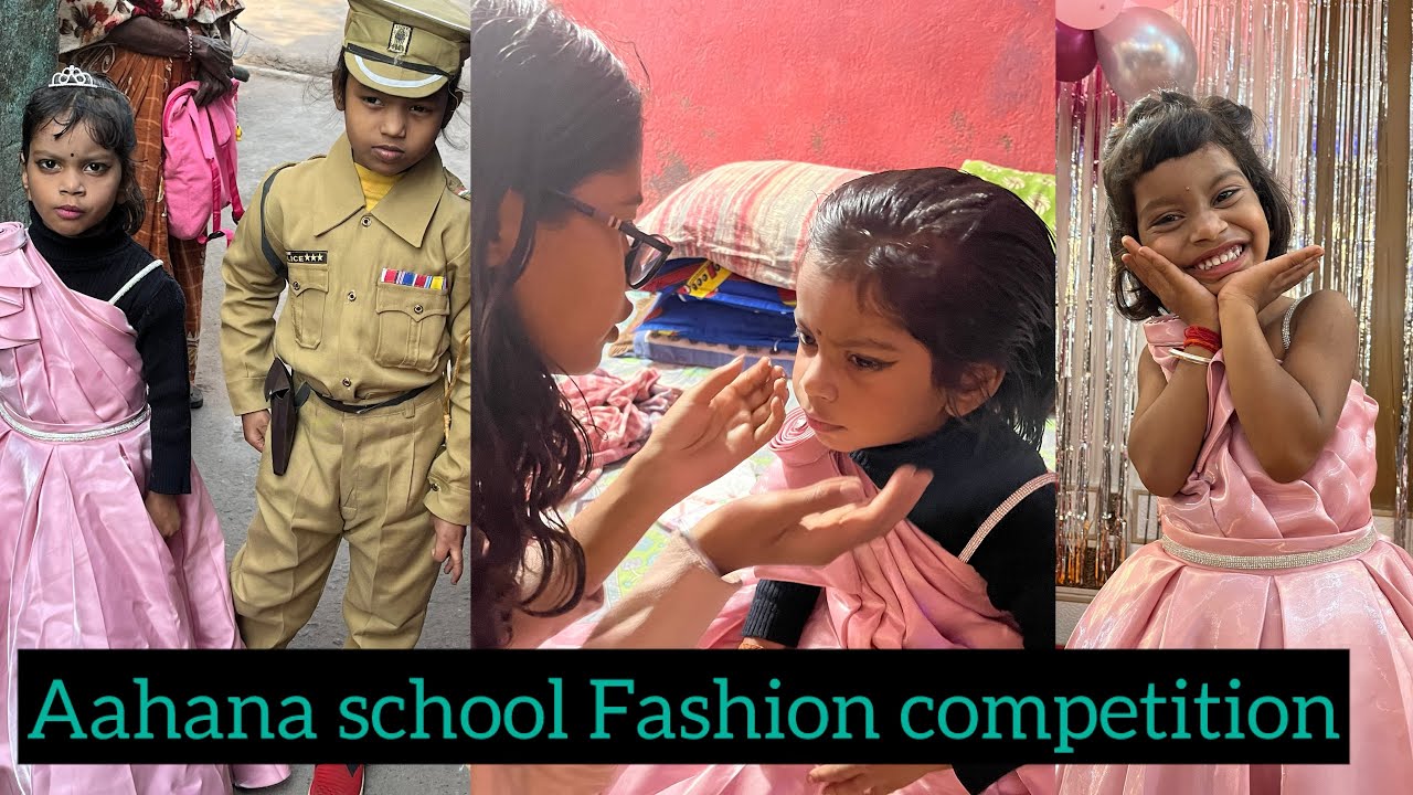 Aahana Fashion competition me princess Bankar gaye❤️😘