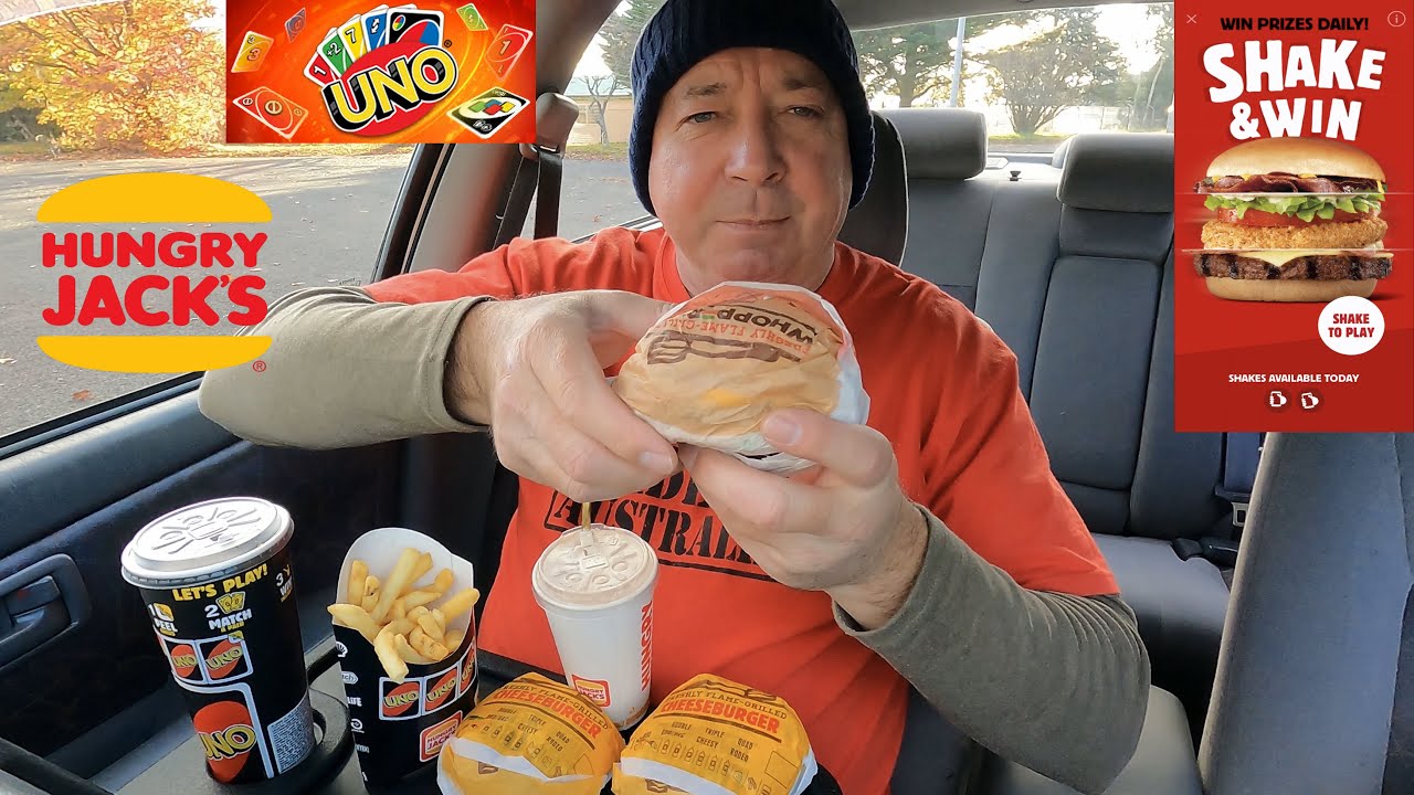 Беконатор Hungry Jack's + коктейль Shake & Win и бесплатный чизбургер