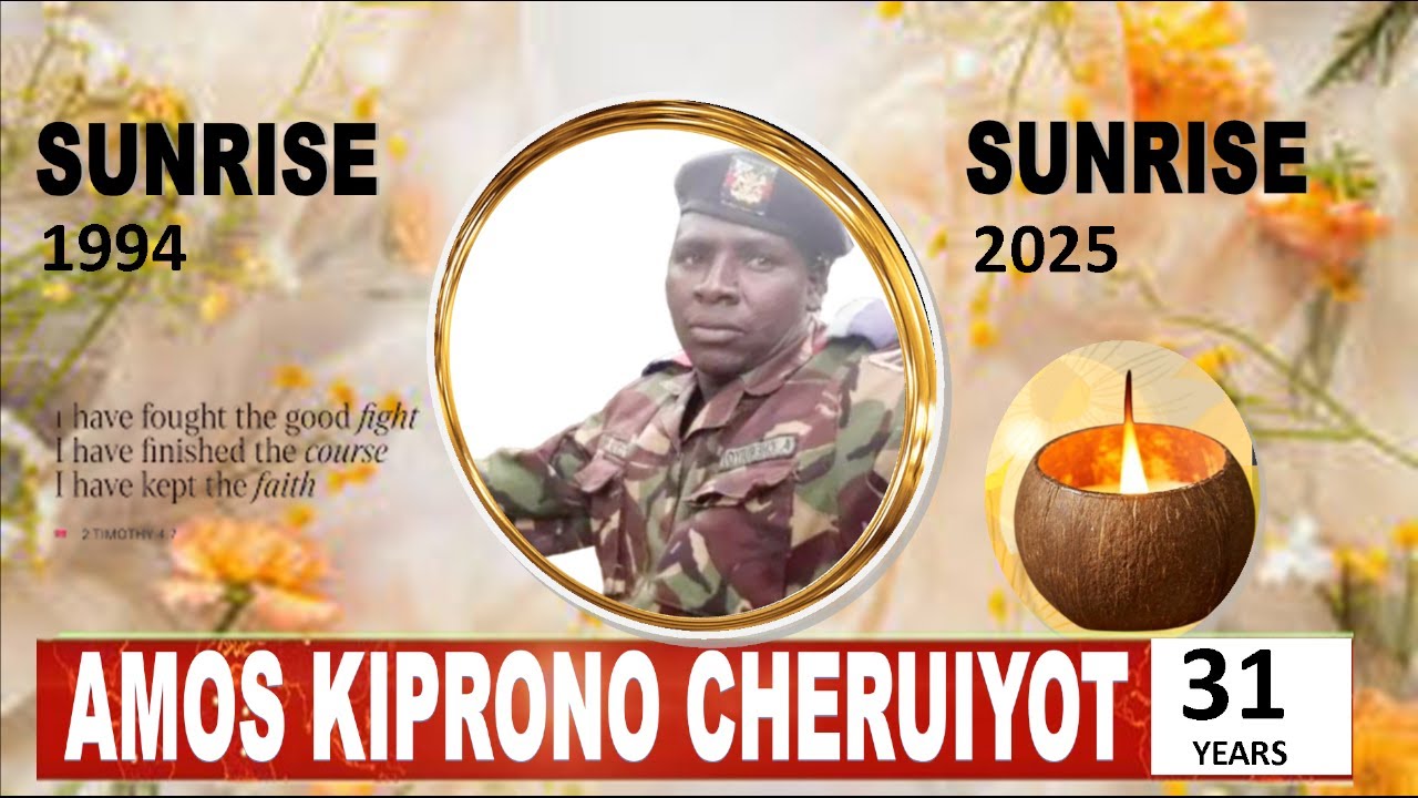 CELEBRATING THE LIFE OF AMOS KIPRONO CHERUIYOT || 1994-2025