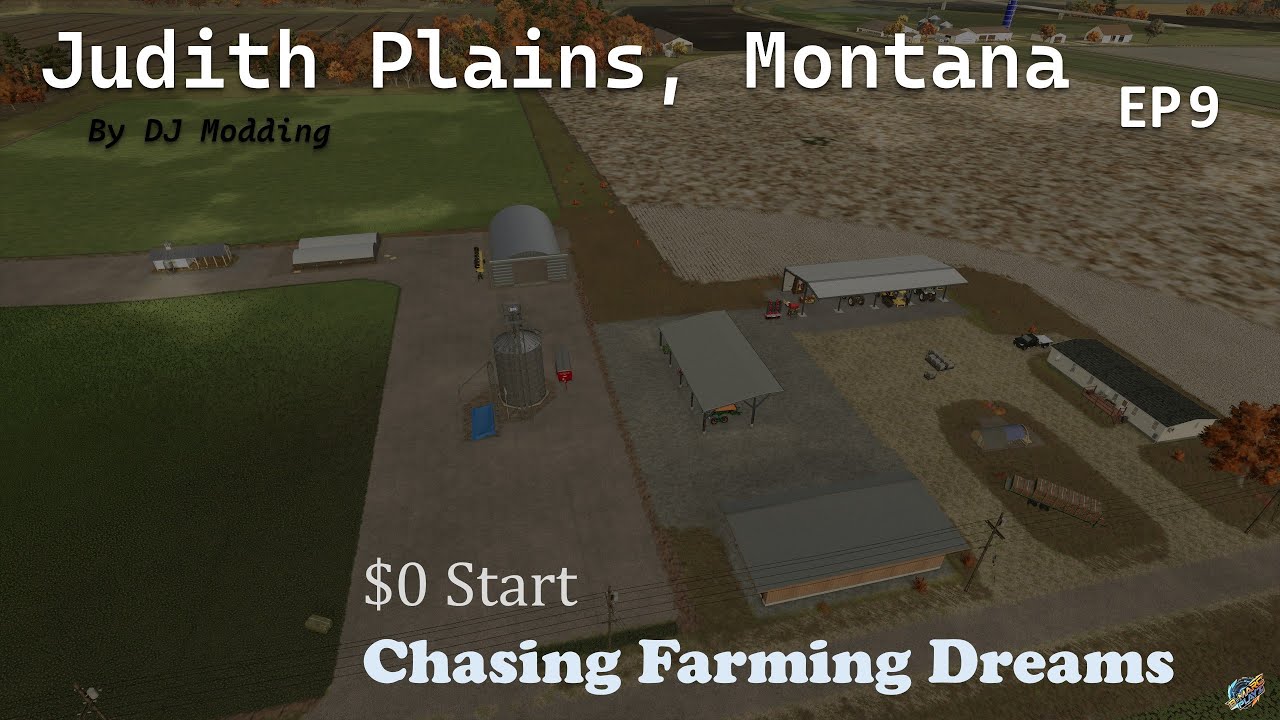 Chasing Dreams in Judith Plains | FS25 | $0 Start | Ep.9 - Field work - Is this Crop Rotation?