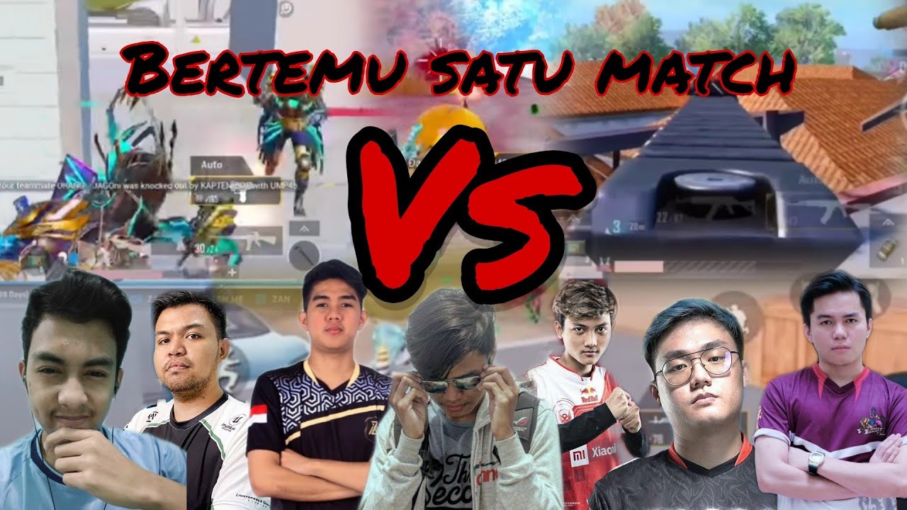 MOMENT PERTEMUAN SESAMA YOUTUBER | MATCH KERAS!!! #pubg #pmgc  #viral