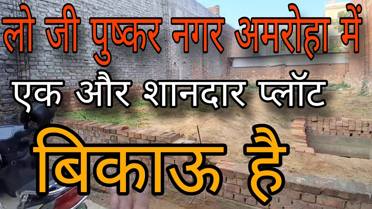 पुष्कर नगर अमरोहा में एक और शानदार प्लॉट बिकाऊ है 7351621755