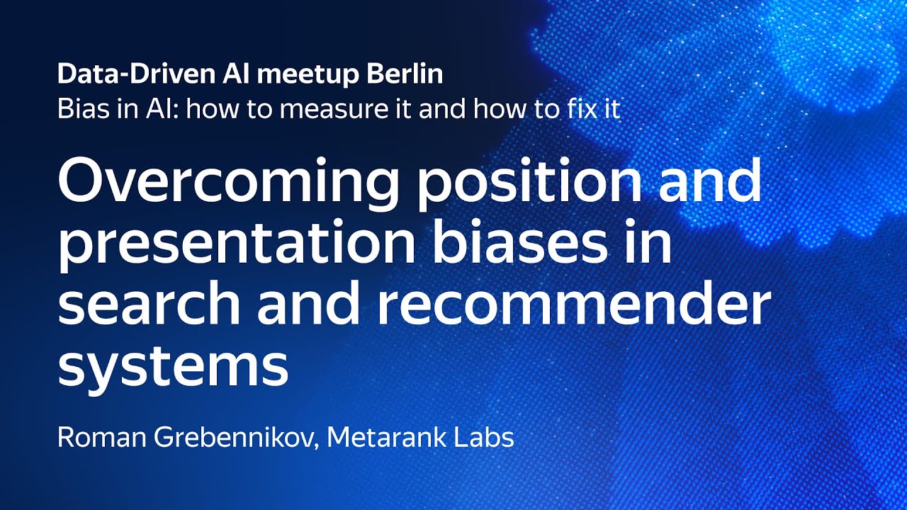 Overcoming position and presentation biases in search and recommender systems