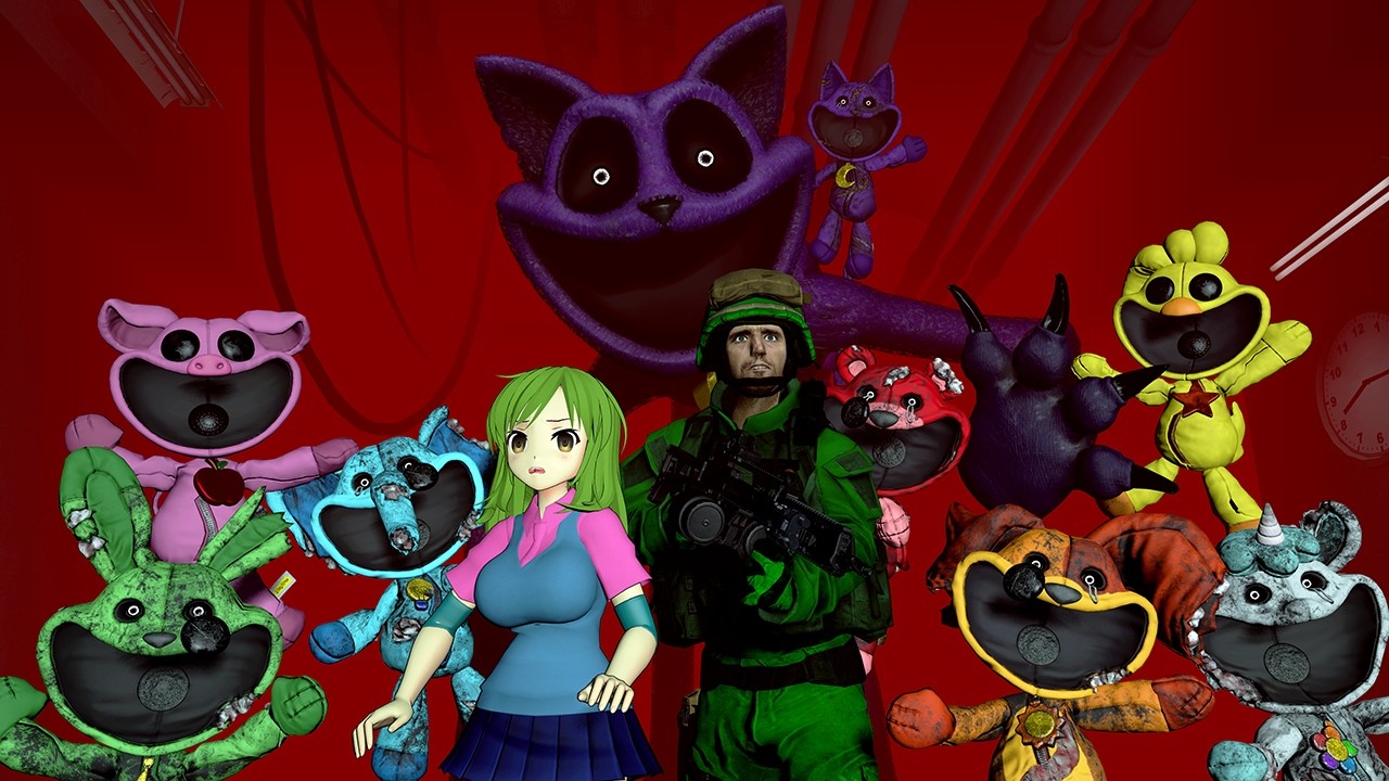 Poppy Playtime Chapter 3 But Everyone is in it! The Movie (Ep1-9)