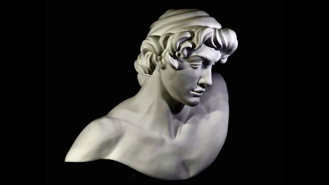 Escultura em Isopor em 2 Minutos - Passo a Passo - Busto Clássico