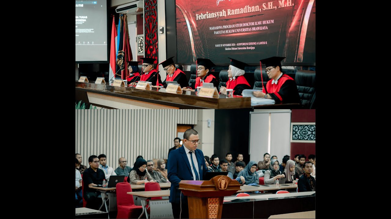Ujian Terbuka Disertasi_Hukum Tata Negara_DIH Universitas Brawijaya. Febriansyah Ramadhan