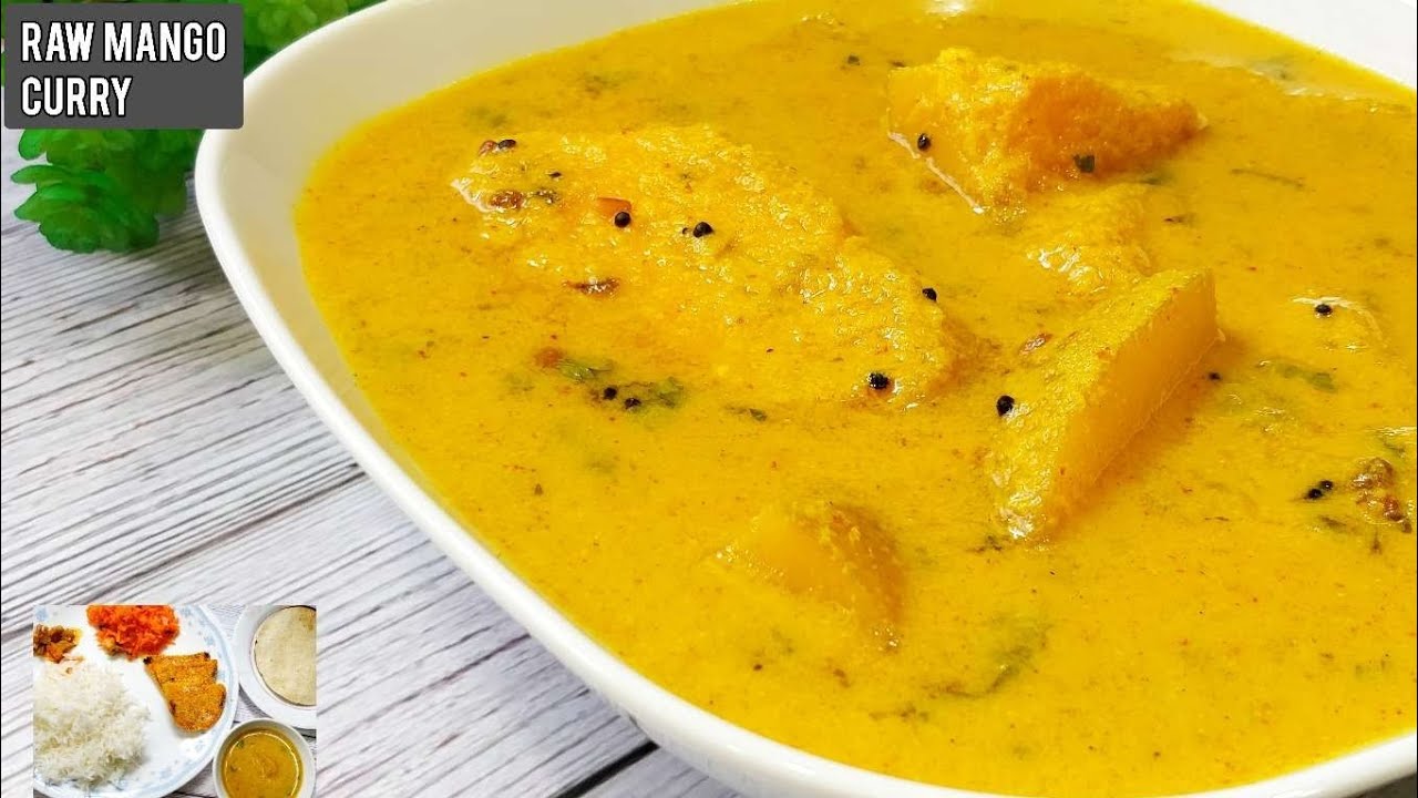 Amlechi Uddamethi | Goan Raw Mango Curry