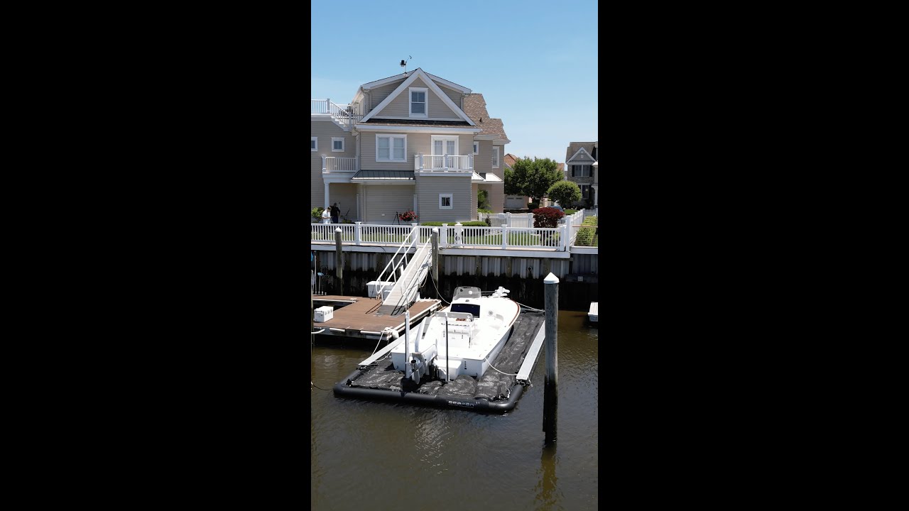 How Does Solstice SeaPen Dry Dock Work? High End Alternative to Boat Lifts.