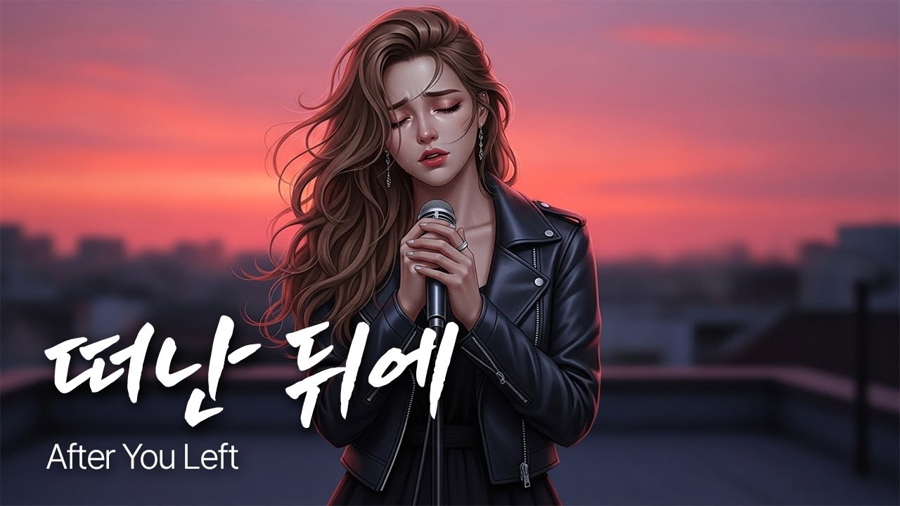 「떠난 뒤에」 허스키한 여성 보컬 락발라드 / 유일무이 락발라드 Created with AI