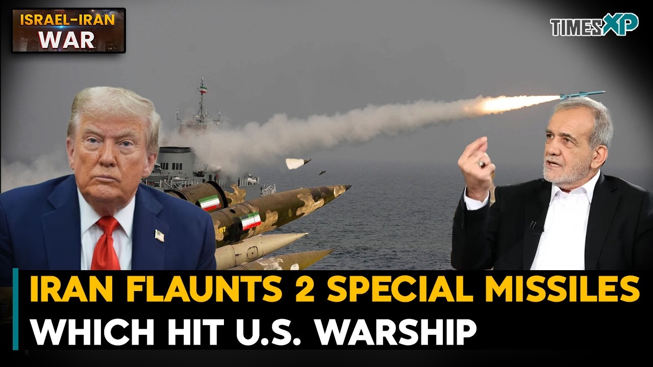Iran Flaunts 2 Special Missiles Which Hit U.S. Warship| Iran-Israel-U.S. War