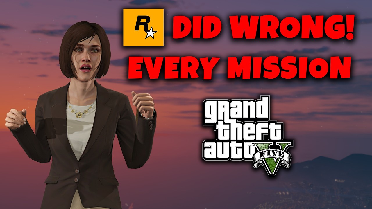 Что Rockstar сделали неправильно в каждой миссии GTA V