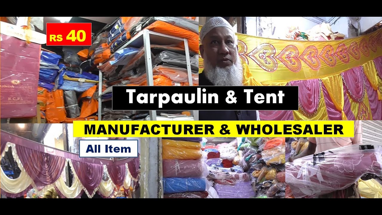TARPAULIN & TENT - MANUFACTURER & WHOLESALEr / Decorators All Item Available // BEST PRICE