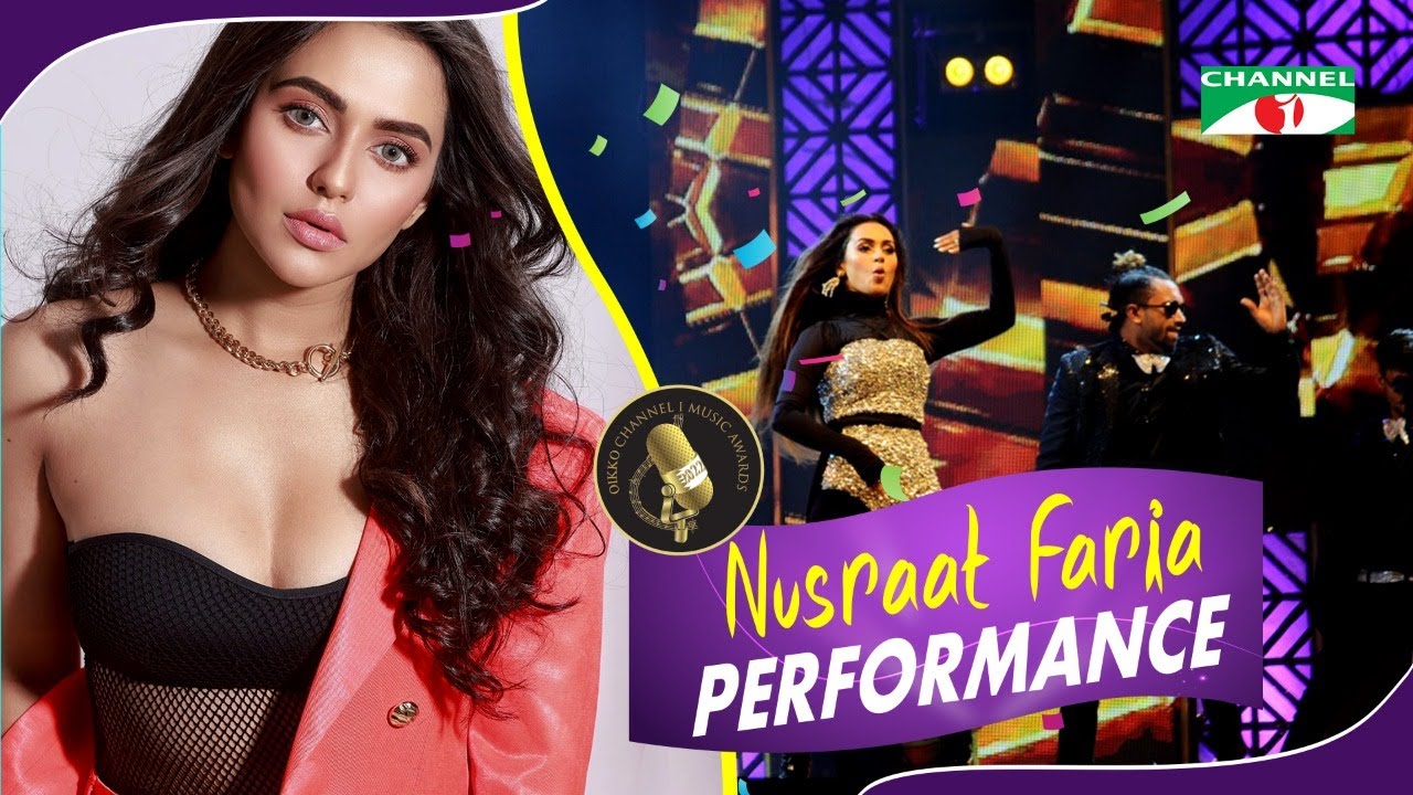 Nusrat Faria performance | Channel i Music Award 2022 | Channel i Tv