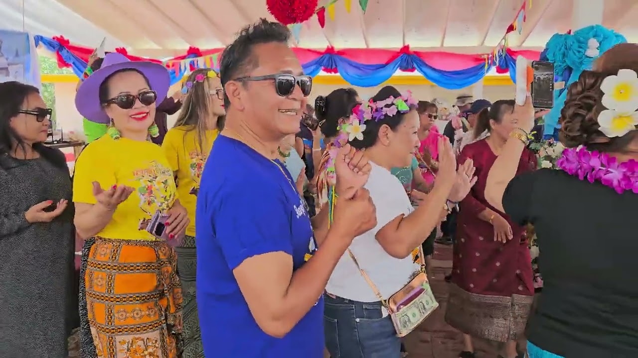 Lao New year part 3 Wat Thammaram Phoenix Arizona 04/14/2024
