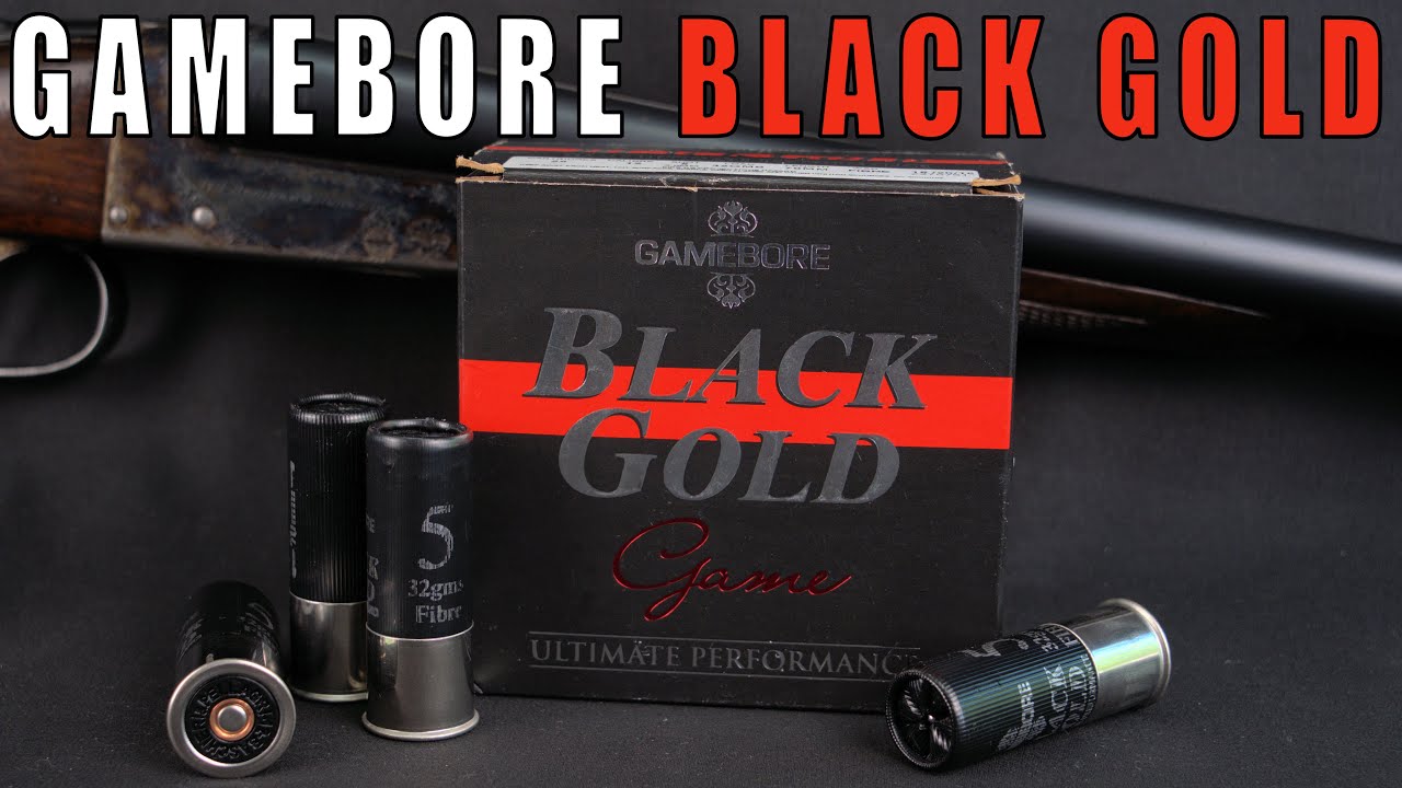 Обзор патрона Gamebore Black Gold для дробовика