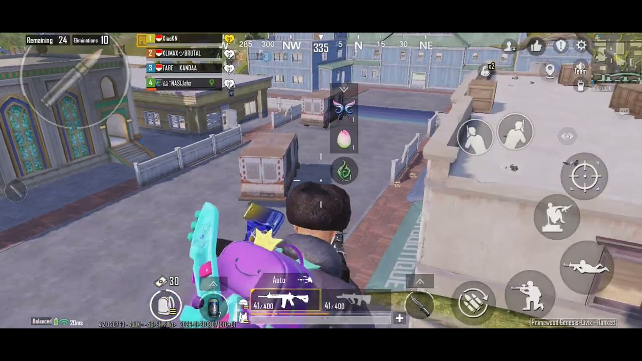 PUBG Mobile ! Squad - Classic Ranked (82) WINNER WINNER CHICKEN DINNER~