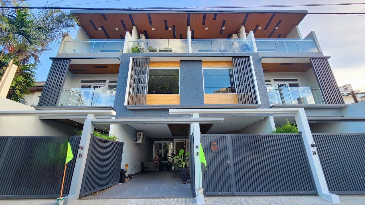 ELEGANT FINISHED BRANDNEW MODERN HOUSE AND LOT FOR SALE IN BRGY CENTRAL QUEZON CITY NEAR Q.CITY HALL