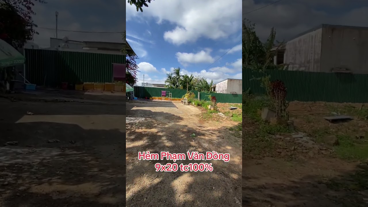 Đất hẻm phạm văn đồng phường tân lập 9x20 tc100% giá 3.5 tỷ 0943748585